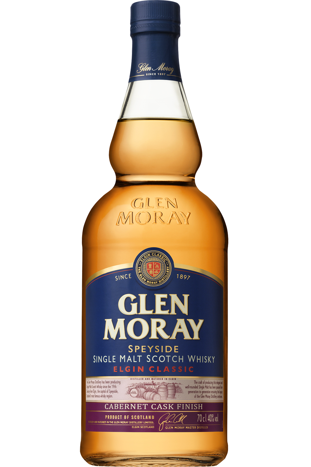 Glen Moray Cabernet Cask Finish 40°