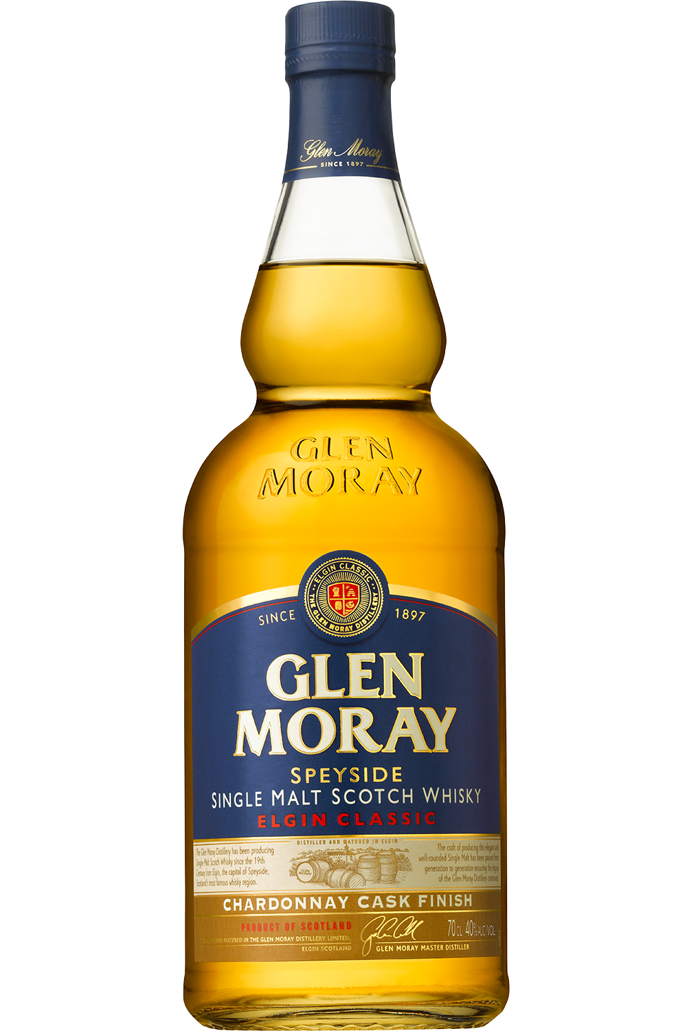 Glen Moray Classic Chardonnay Cask Finish 40° 