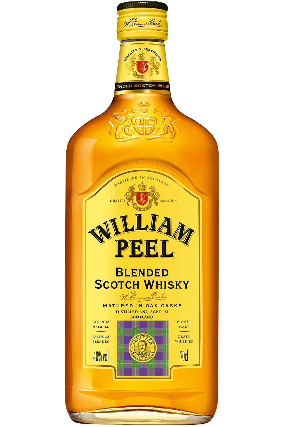 William Peel Blended Scotch Whisky 40°